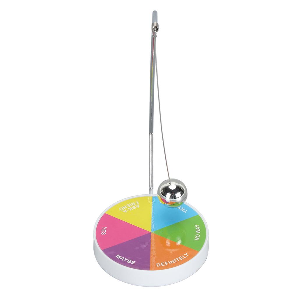 Magnetic Decision Maker Ball Swing Office Desk Decoration Toy Reduce Stress Decision Maker Fortune Teller for