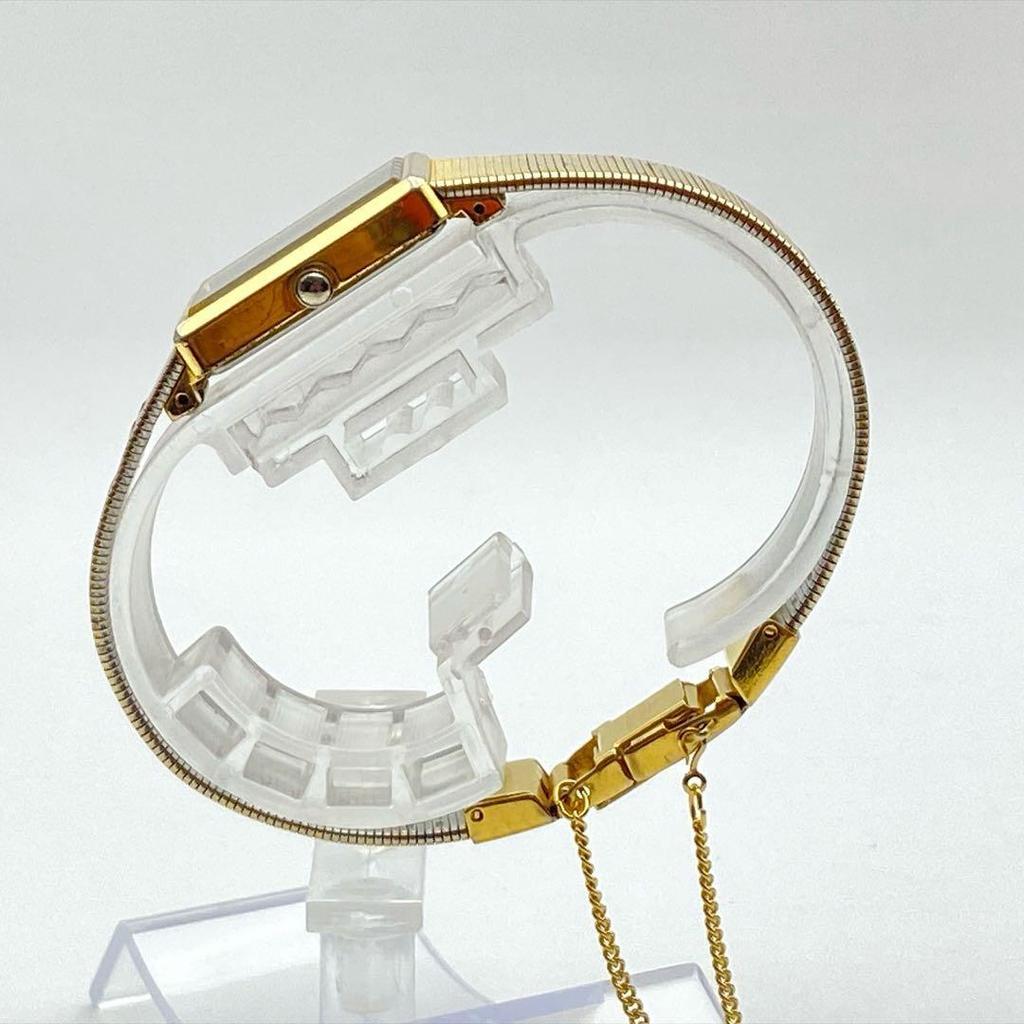 Used New battery Orient D85869-40 ladies gold