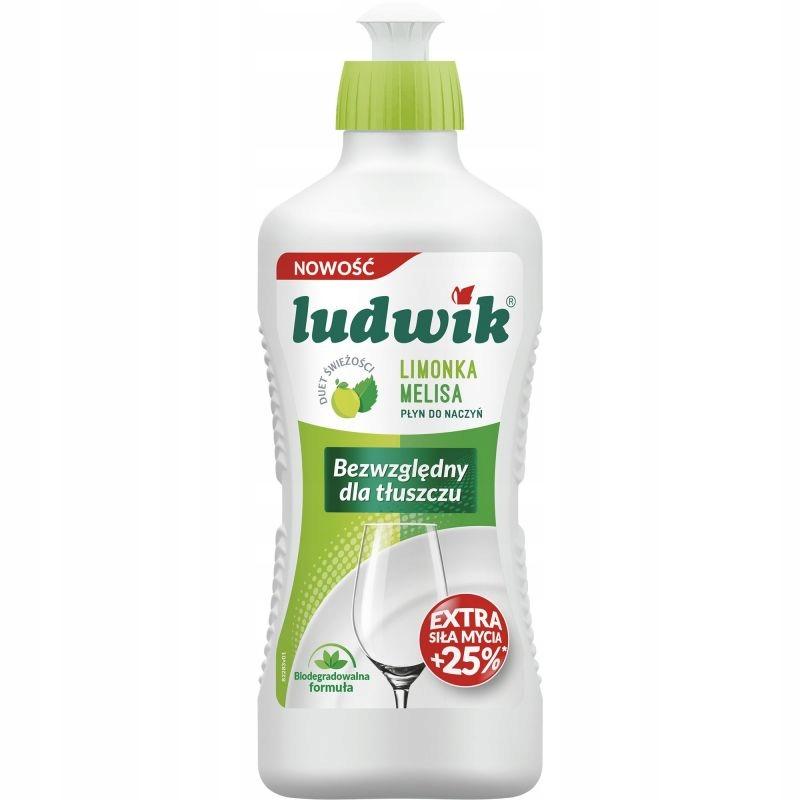 Ludwik dishwashing liquid lime with lemon balm 900g