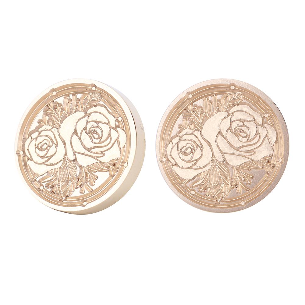 Розарий Ретро печать сургучная печать головка огненная краска для приглашения подпись