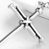 Men Necklace Cross Vintage Accessory Punk Style Men Pendant for Gift