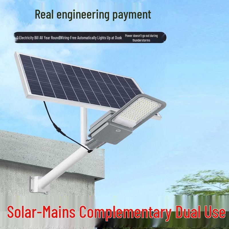 High-Power Long-Endurance LED Solar Street Lights for Rural Roads