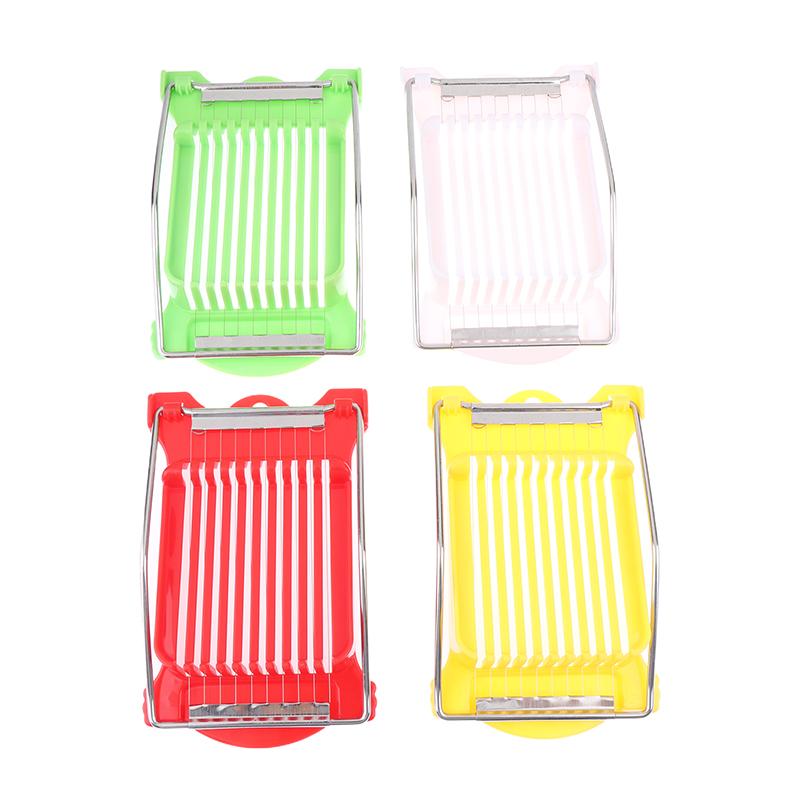 Слайсер для мясного хлеба 304 Усиленная нержавеющая сталь Слайсер для вареных яиц фруктов мягкого сыра Резак для спама Слайсер для консервированного мяса