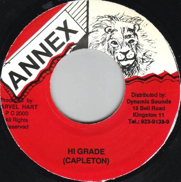 7-дюймовая пластинка CAPLETON Hi Grade NONE Приложение 2000 Ямайка Регги Ска Даб Б/у