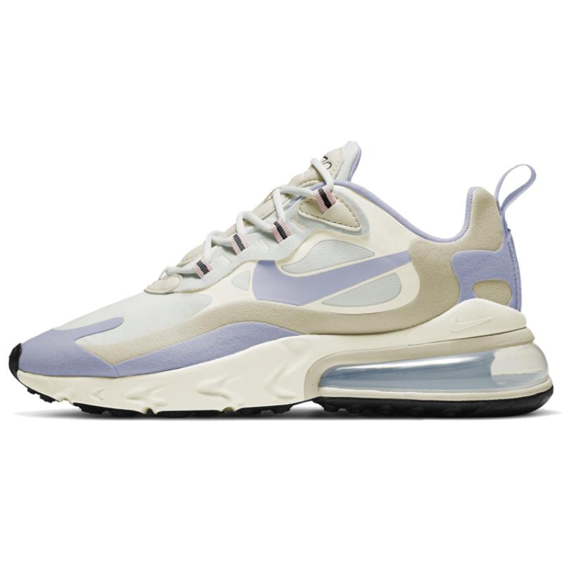 Nike Air Max 270 React Fossil Ghost Women's Sneakers Casual Shoes CT1287-100