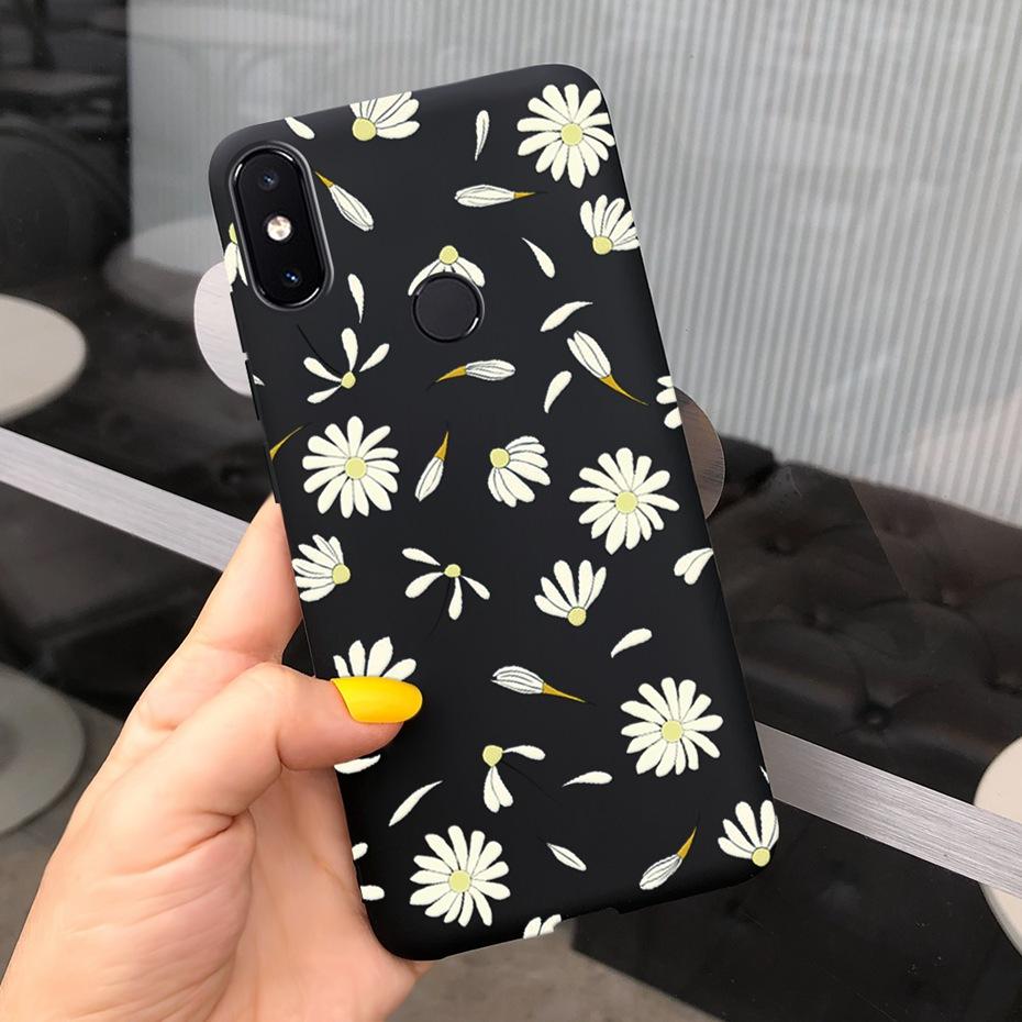 For Xiaomi Mi 8 SE Case Fashion Girl Flower Candy Color Soft Silicone Cover For Xiaomi Mi 8 Lite Phone Cases Mi8 Mi 8 SE Bumper