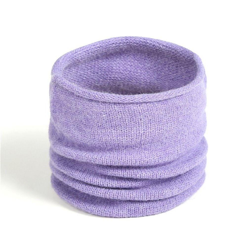 Вязаная спортивная бандана однотонная грелка для шеи теплая защита шеи велосипедный шарф лыжный