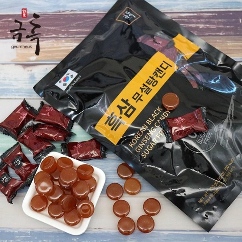 Geumheuk sugar-free black ginseng candy 200g, 200g, 1 piece