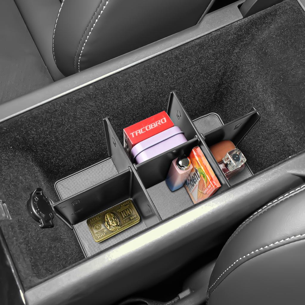 2 шт. Разделители центральной консоли Ящик для хранения подлокотника для 2025 Toyota Camry (XSE/XLE/SE/LE) Аксессуары-органайзеры для хранения в салоне