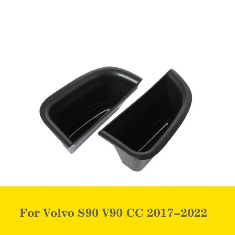 Моя хорошая машина для Volvo S90 V90 CC 2017 2018, передняя дверь автомобиля, боковая ручка, ящик для хранения, органайзер, лоток, аксессуары