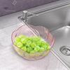 Корзина для слива фруктов и овощей Дуршлаги с носиком Не содержит бисфенол А Миска для мытья фруктов с ситечком Контейнер для сушки продуктов на кухне Раковина