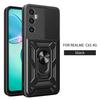 Чехол для Realme C65 Чехол Realme C65 4G Чехол для телефона Realme C65 4G с магнитным кольцом Защитный чехол-броня Слайдер Защита камеры Задняя крышка