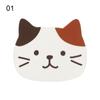 Cartoon Cat Shaped Silicone Dining Table Placemat Coaster Kitchen Accessories Mat Cup Mug Heat-resistant Animal Coffee Drink Pad