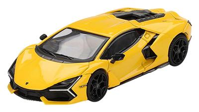 MINI GT Масштаб Lamborghini Revuelto Giallo Готовая модель 1/64 (Правый руль) MGT00886-R