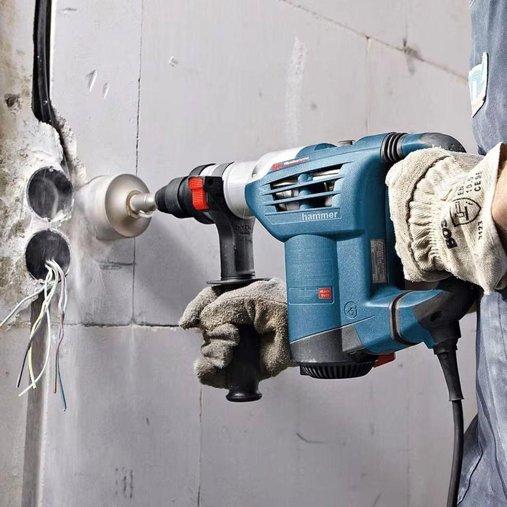 30-68mm Wall Hole Saw with Round Shaft Fast Drilling Hammer Drill Bit Set Concrete Wall Hollow Drill Bit