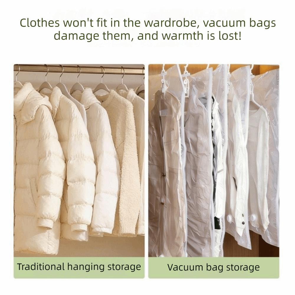 Dust-proof Down Jacket Compressed Dust Cover Protective Clothes Garment Bag  Winter Coats