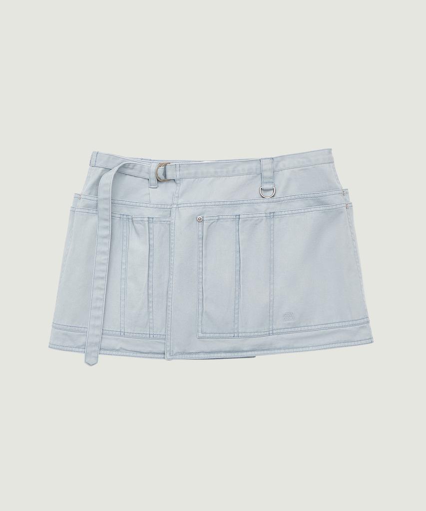 Grove Tovi Layered Skirt (Light Blue)