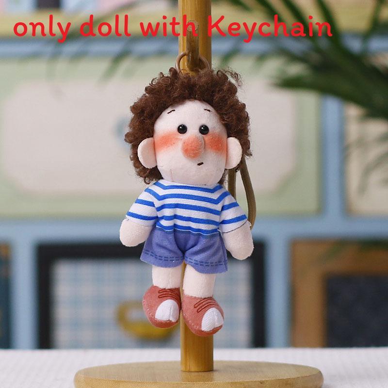 Plush Doll Keychain With Cartoon Design For Backpack Decoration And Gift For All Ages