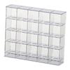 Acrylic Golf Ball Display Rack Showcase Gift Practical Clear Golfball Holder 20 Grids