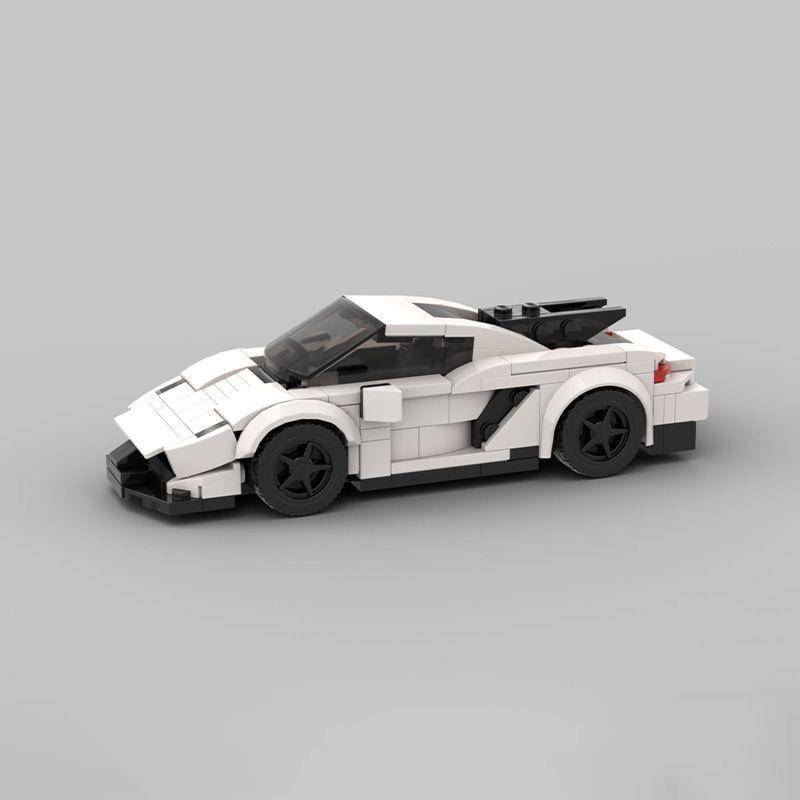 MOC-37664 Compatible Building Blocks Jesko Speed Puzzle Assembled Building Blocks Car Toys