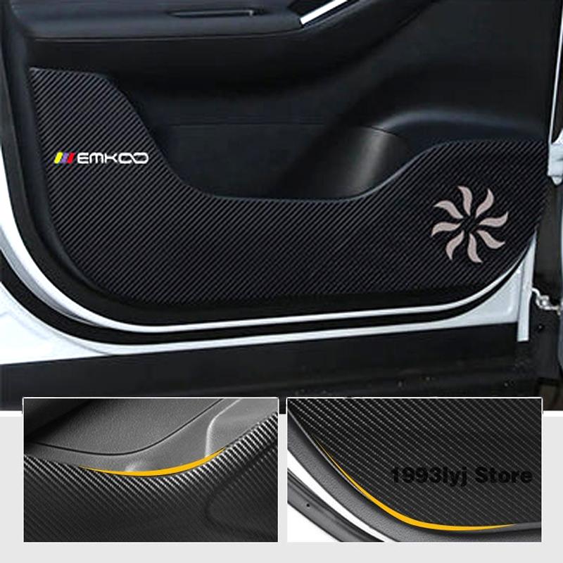 Car Door Anti-dirty Anti-kick Mat Pad Cushion Sticker Garnish Decoration Car-styling For Trumpchi GAC Emkoo Accessories