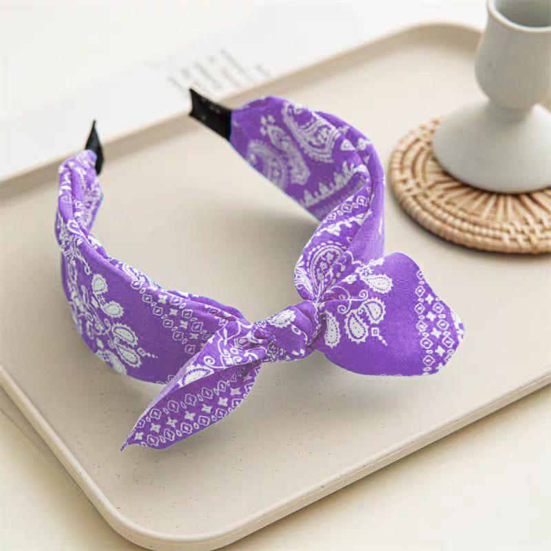 Винтажный красный ободок для волос в горошек из Гонконга – Ностальгический широкополый головной убор для женщин