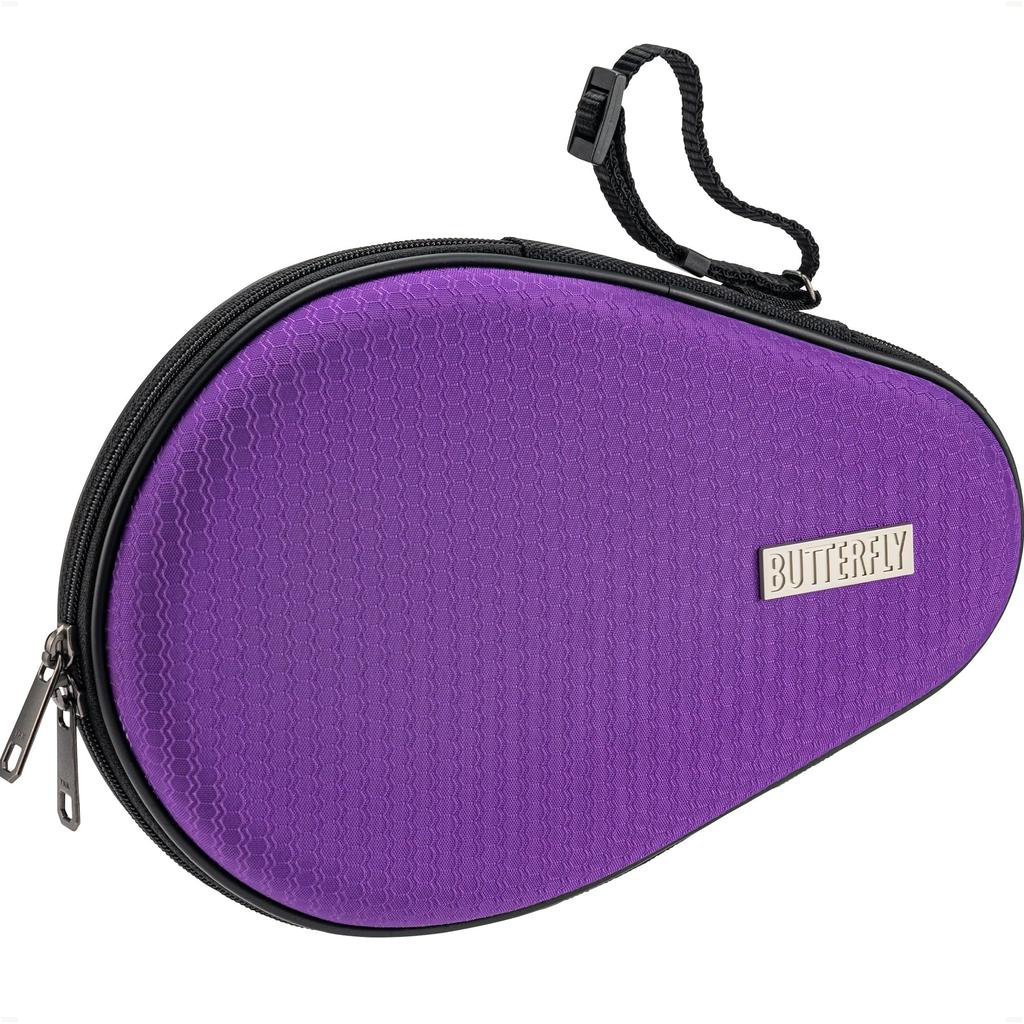 Table Tennis Racket Case Hard Full Case Purple [Butterfly]