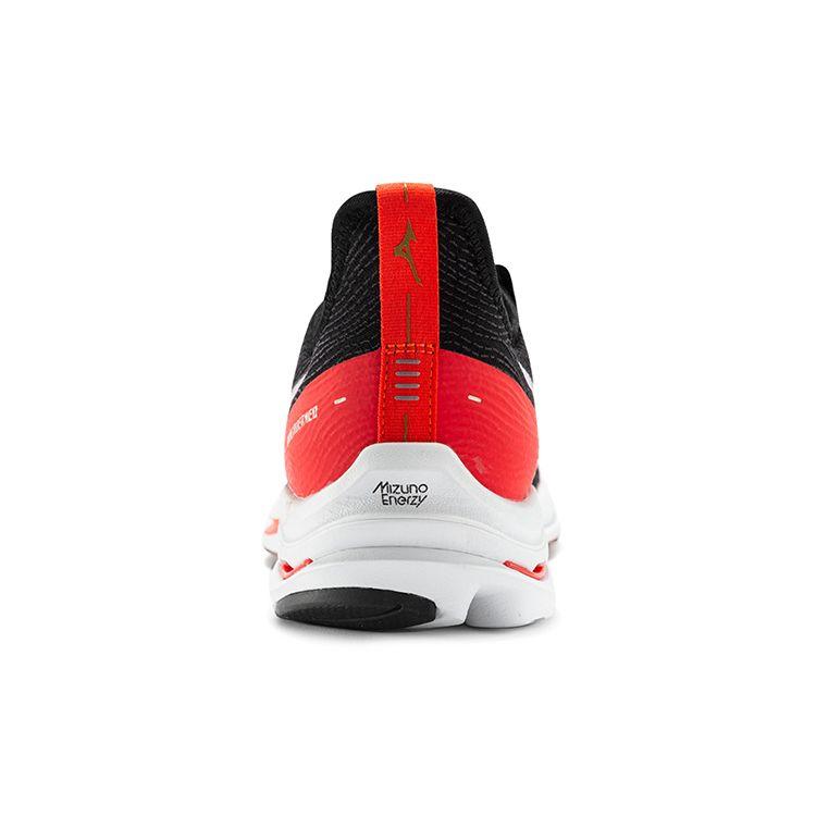Mizuno Кроссовки для бега Wave Rider Neo 1 с низким верхом Мужские кроссовки Черно-красные J1GC207802