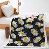 Idyllic Daisy Blanket Thickened Lamb Fleece Crystal Fleece Blanket