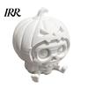 3D Printed Pumpkin Skull Ornament Ornament, Hollow Ghost Face Design, Desktop Halloween Decoration Detailed Layered Figurine, for Display