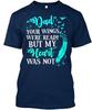 In Memory Of My Dad Your Wings Were Ready But Heart Standard Unisex T-shirt