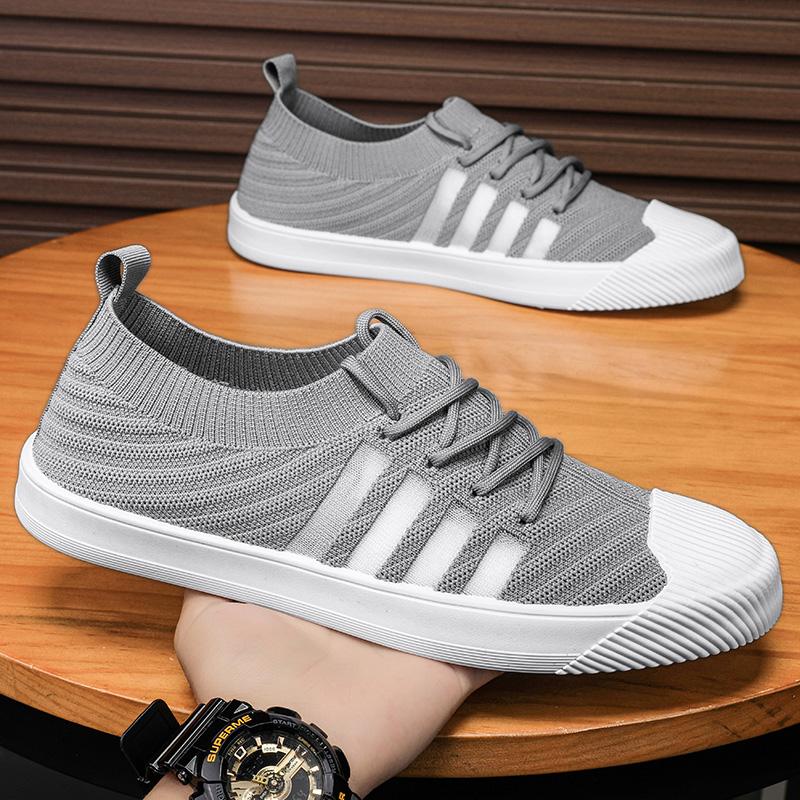 Мужские кроссовки повседневная обувь для скейтбординга мужские плоские брендовые модные парусиновые туфли дышащие нескользящие вождение теннис спортивная обувь