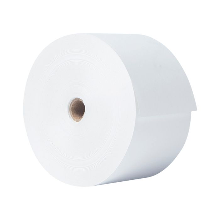 Rouleau De Papier Continu - BROTHER - 58mm - Blanc - 5,8 Cm X 101,6 M - Compatible Avec Plusieurs Modèles