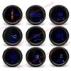 Digital Gauge, 52mm: RPM, Boost Pressure, Coolant Temperature, Oil Temperature, Oil Pressure, Air-Fuel Ratio, Voltage, 12V