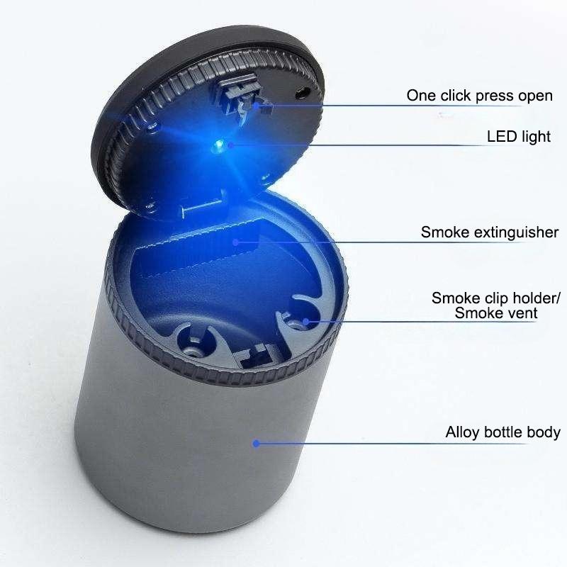 For Chery Arrizo 8 Pro JAECOO J8 Tiggo 2 4 Pro 7 5X DR 3.0 5.0 Sportequipe 5 Car Ashtray One Click Press Open Interior AccessoryVB1