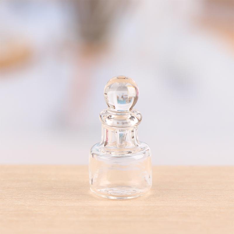 1Pc Doll House Mini Decoration Cute Glass Bottle European Vintage Pot