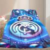 1pc Comfortable Home Print Throw Blanket, Manchester United Manchester City Blanket For Bed and Sofa Use, Special Present For Family