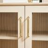 Anti Rust Brass Cabinet Pulls Polished Cabinet Knob Hardware Drawer Handles  Furniture Cabinets