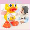 Поющий Танцующий Мультяшный Утенок Электрический Свет Музыка Детские Игрушки Рождественские Подарки