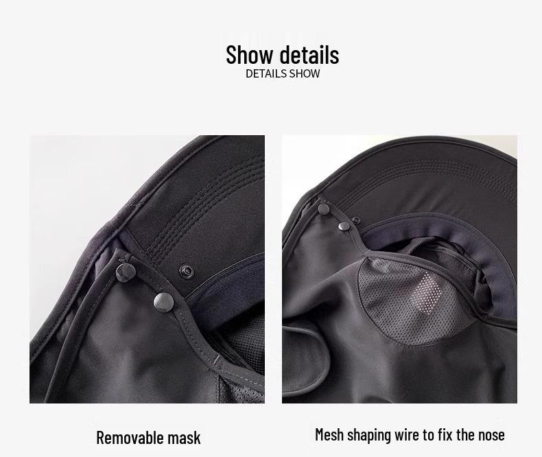 Женская дышащая шляпа от солнца с маской для лица и защитой шеи - защита от УФ-лучей для лета на открытом воздухе