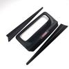 3Pcs Tailgate Handle Cover Moulding Trim Cap Black ABS For Ford Ranger 2012-2019