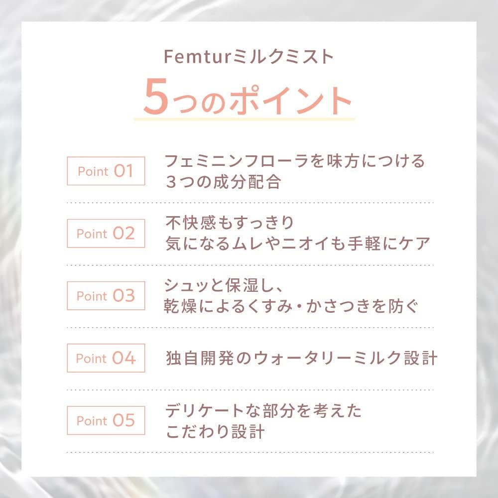 Anfa Femture Milk Mist Delicate Zone Mist Увлажняющий ароматизированный уход с ароматом бергамота и нероли (50mL)