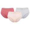 Women's 95% Cotton Mid-Waist Briefs 3-Pack