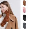 Windproof  Gloves Keep Warm Winter Driving Gloves Elegant Suede Women  Gloves  Outdooor