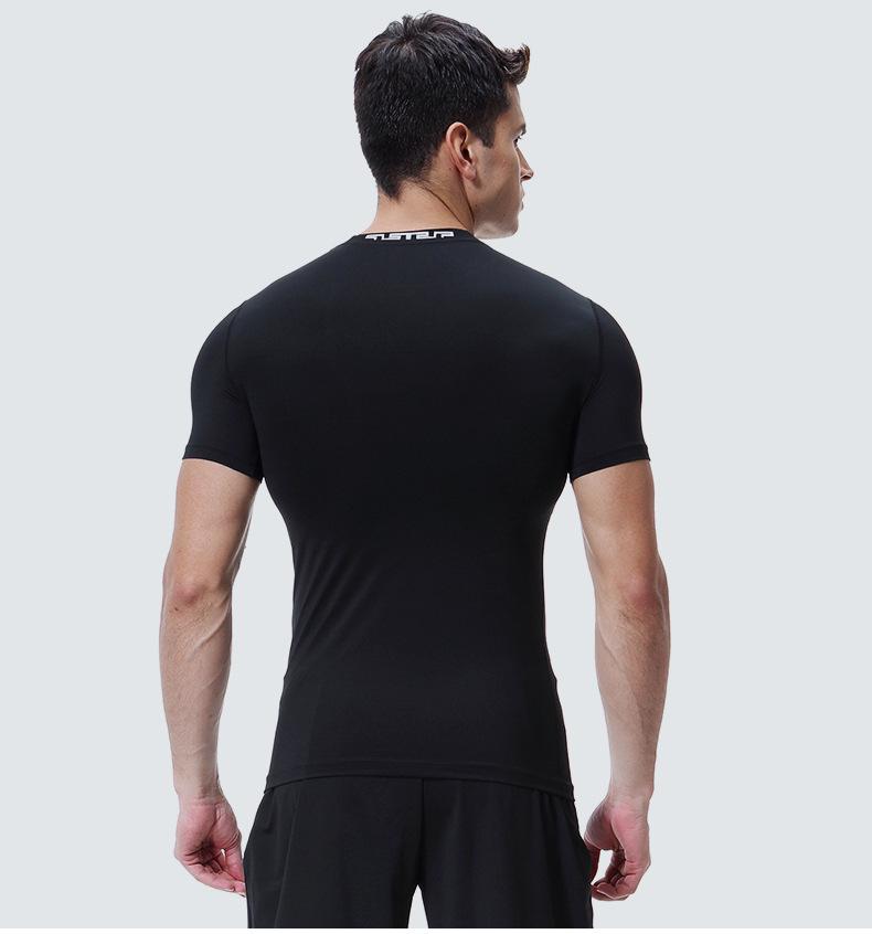 Мужская футболка большого размера быстросохнущая: Спортивная одежда с коротким рукавом 5X-6X для лета