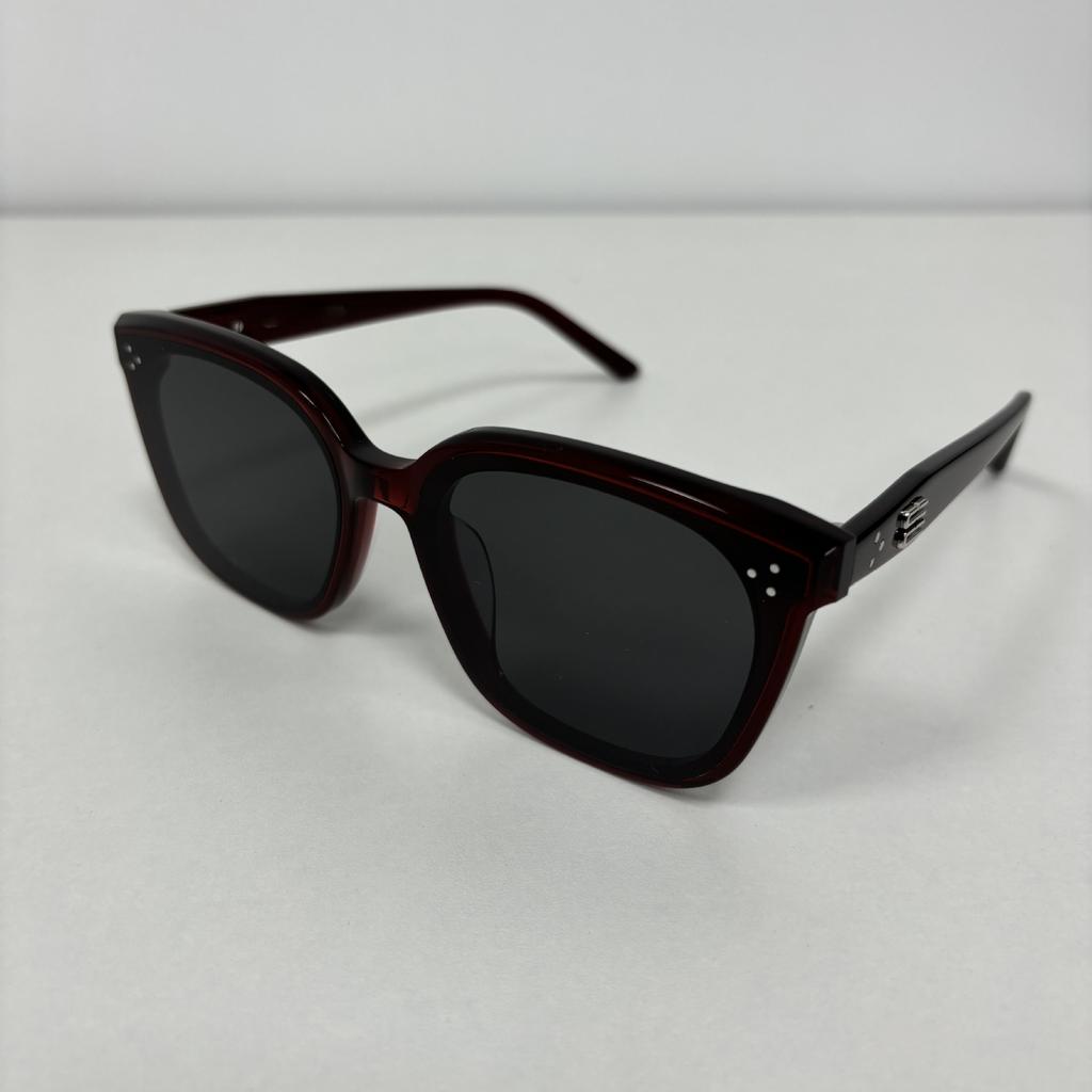 Style gm Sunglasses for Women Square frame board LOLOE Men's large-frame sunglasses with a high-end feel Classic Sunglasses