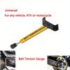10 Lb Belt Car Belt Tension Tool Belt Gauge Tool Adjustable with L Shaped Pad, Motorcycle Belt Tension Tool Metal TL-1026-G