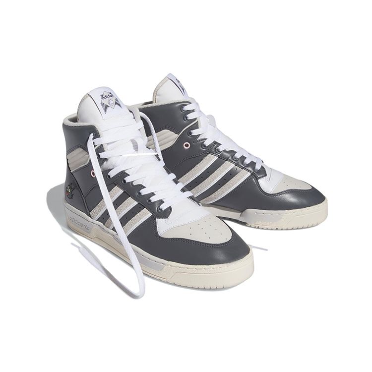 The Simpsons x adidas Rivalry High Scratchy Мужские Кроссовки Серый Серый-Пять Серый-Один IE7565