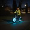 Balance bike, children's bike, inflatable wheels, 12 light-up wheels