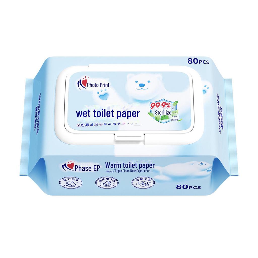 Влажная туалетная бумага Xinxiangyin - 80 листов, нежные салфетки для взрослых, очищают и стерилизуют, бесплатная доставка